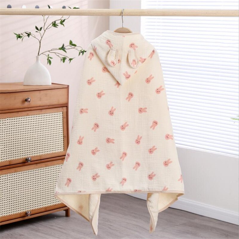 Pink Rabbit Towel