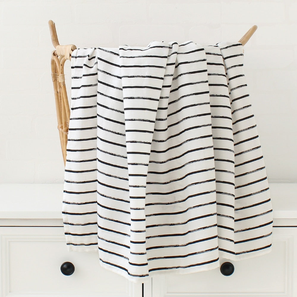 striped muslin