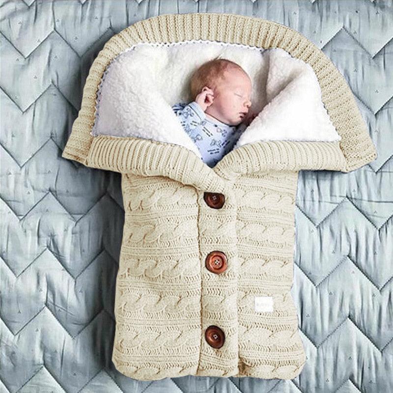 Soft Knitted Sleeping Bag - Nature Baby Store