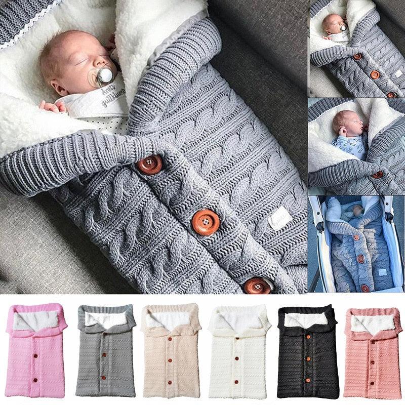 Soft Knitted Sleeping Bag - Nature Baby Store