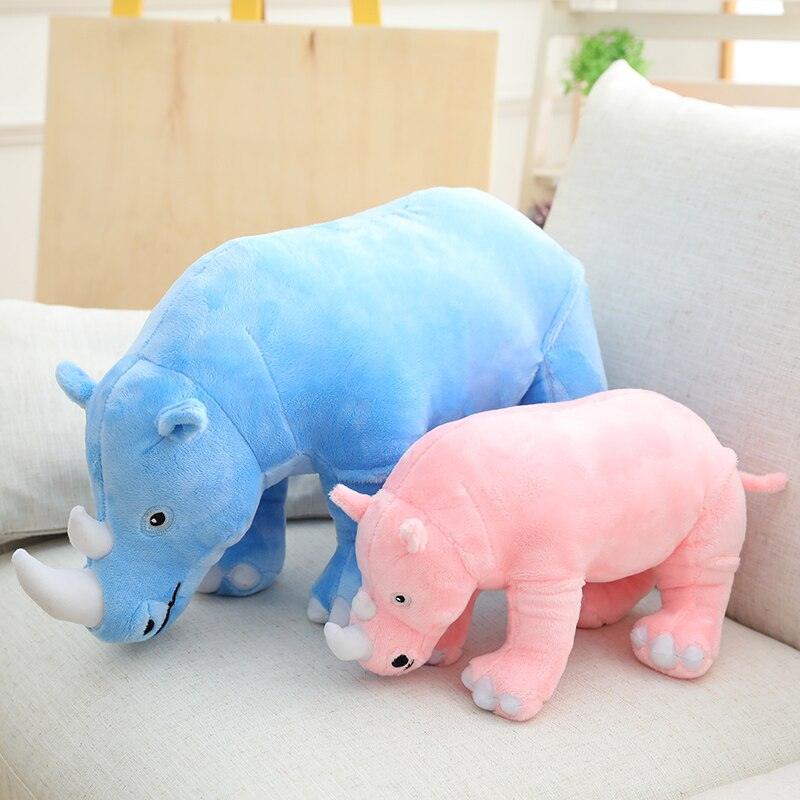 40/60/80cm Rhino Plush Toys Stuffed Animal - Nature Baby Store