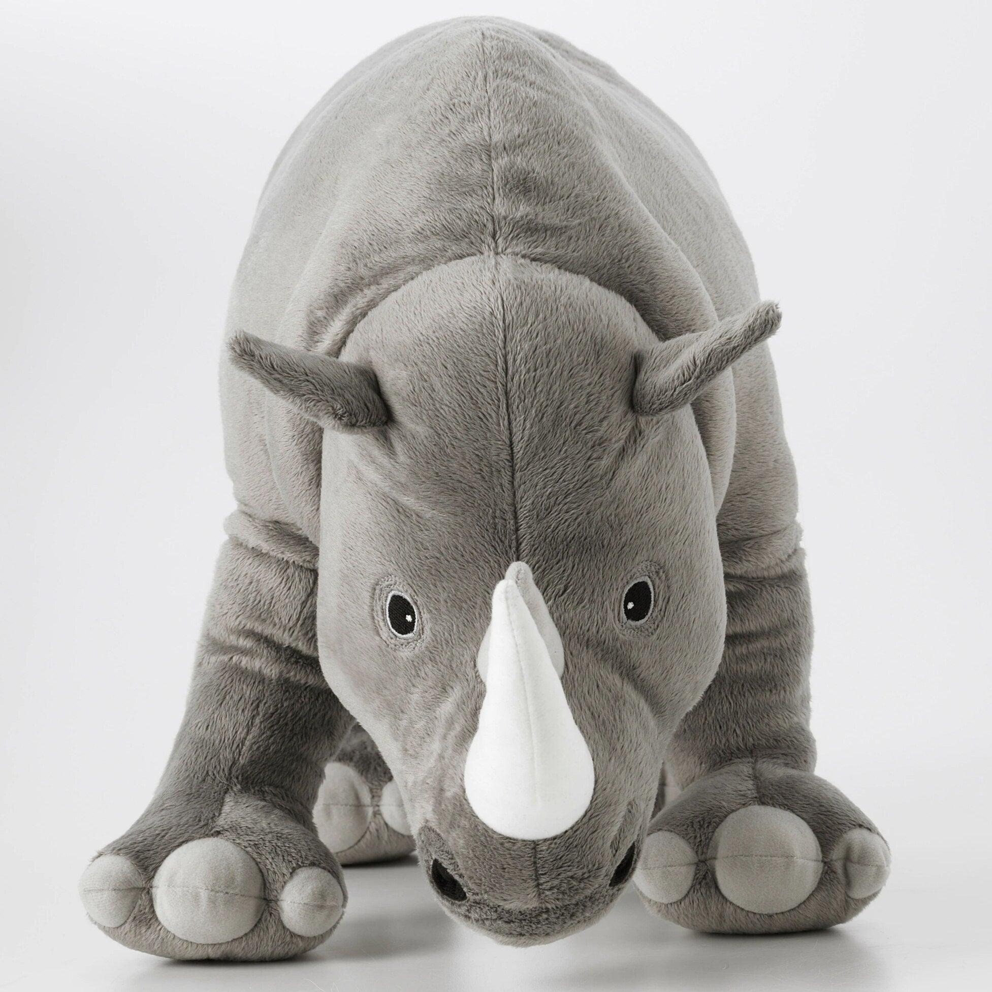 40/60/80cm Rhino Plush Toys Stuffed Animal - Nature Baby Store