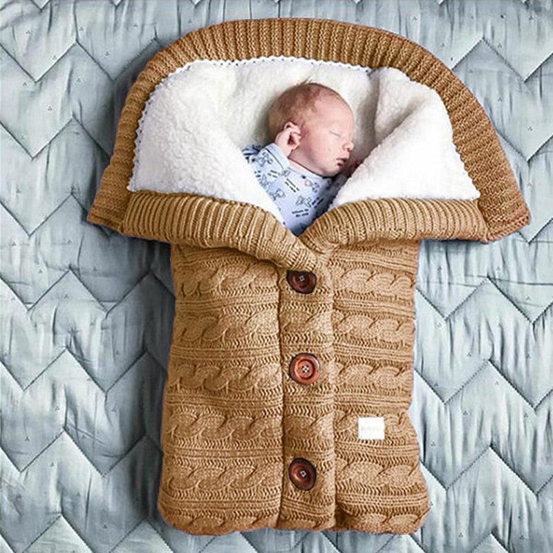 Soft Knitted Sleeping Bag - Nature Baby Store