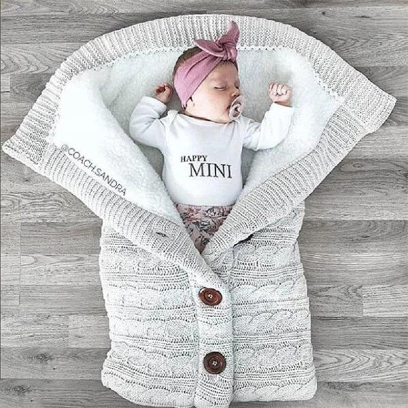 Soft Knitted Sleeping Bag - Nature Baby Store