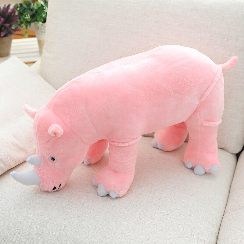 40/60/80cm Rhino Plush Toys Stuffed Animal - Nature Baby Store