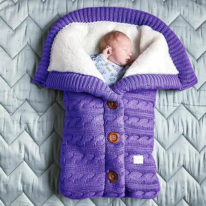 Soft Knitted Sleeping Bag - Nature Baby Store