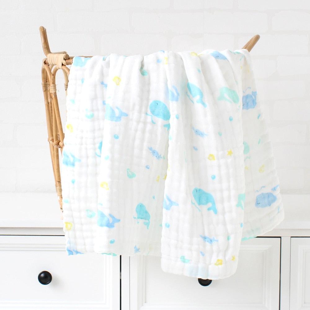 Bamboo Cotton Baby Blanket - Nature Baby Store