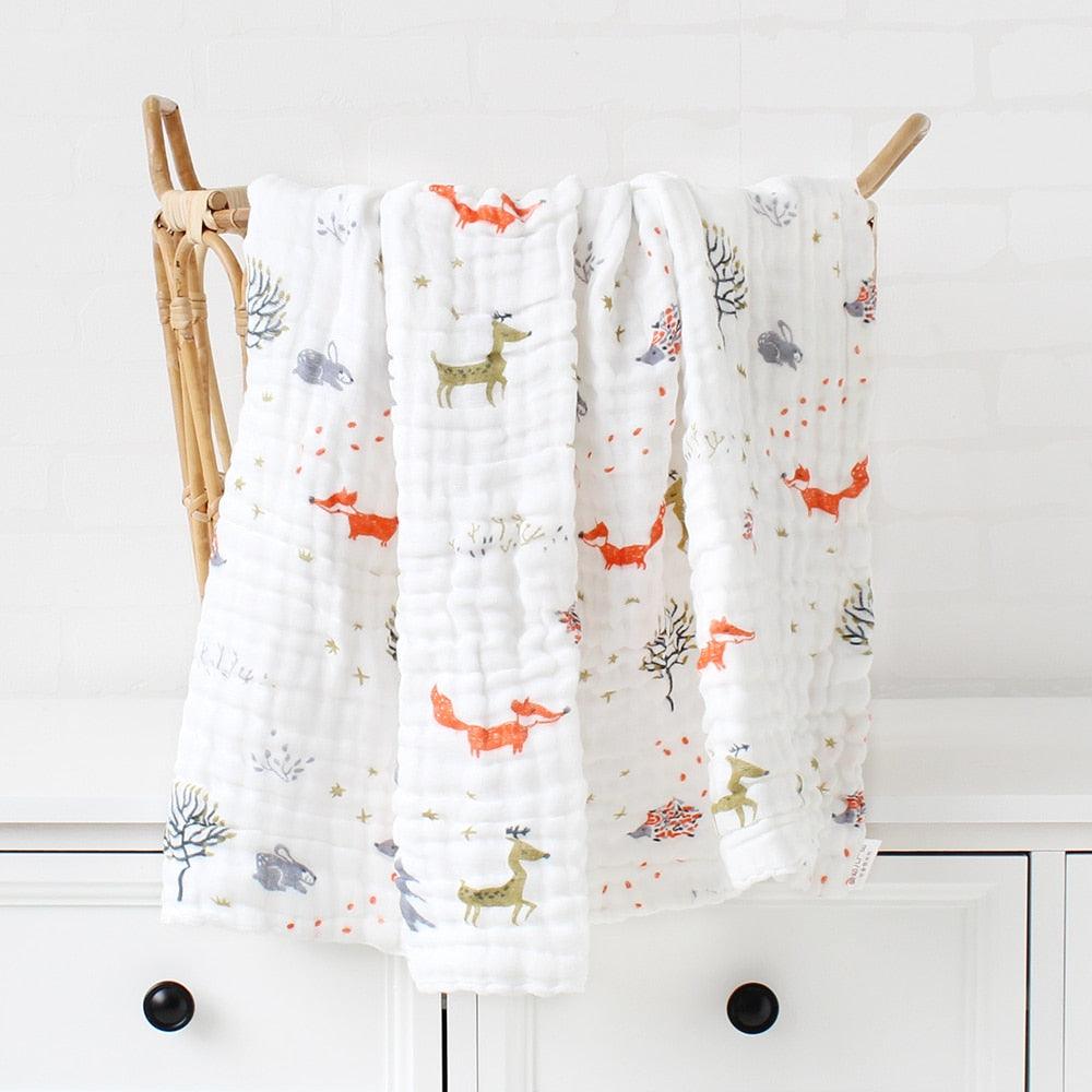 Bamboo Cotton Baby Blanket - Nature Baby Store