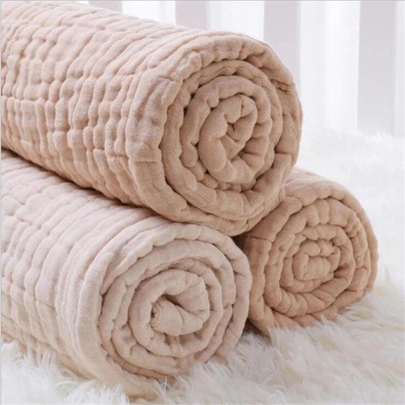 Bamboo Cotton Baby Blanket - Nature Baby Store