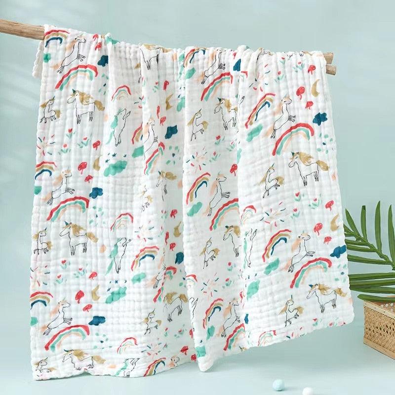 Bamboo Cotton Baby Blanket - Nature Baby Store