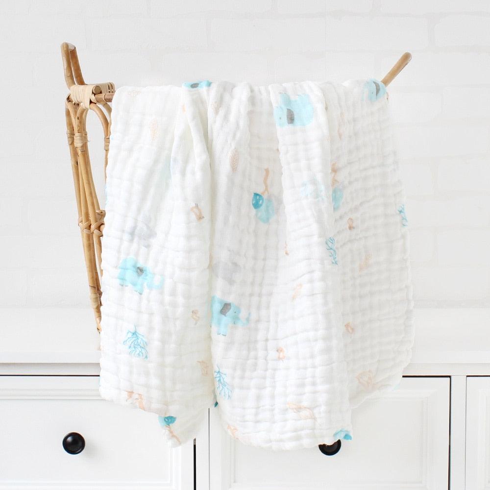 Bamboo Cotton Baby Blanket - Nature Baby Store