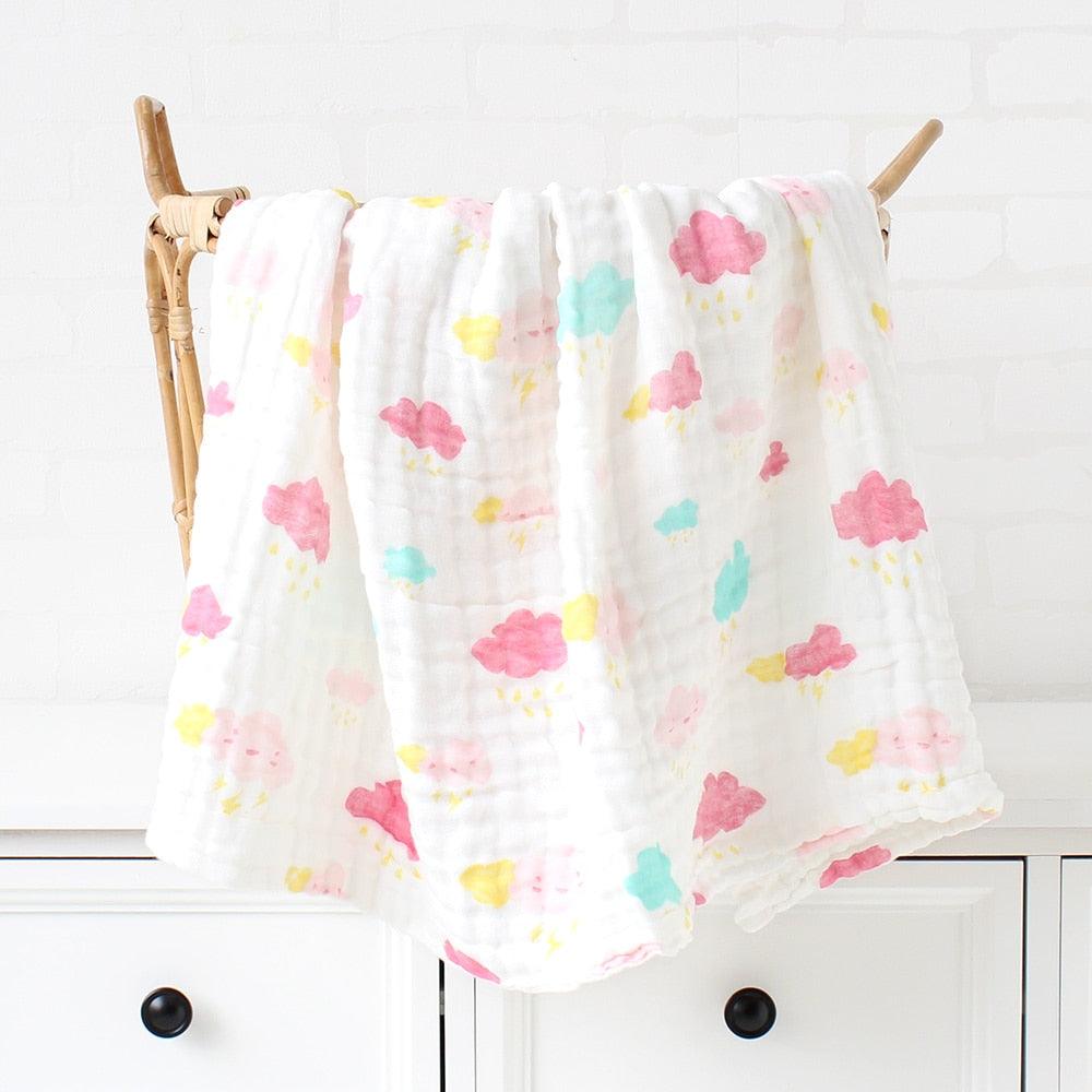 Bamboo Cotton Baby Blanket - Nature Baby Store