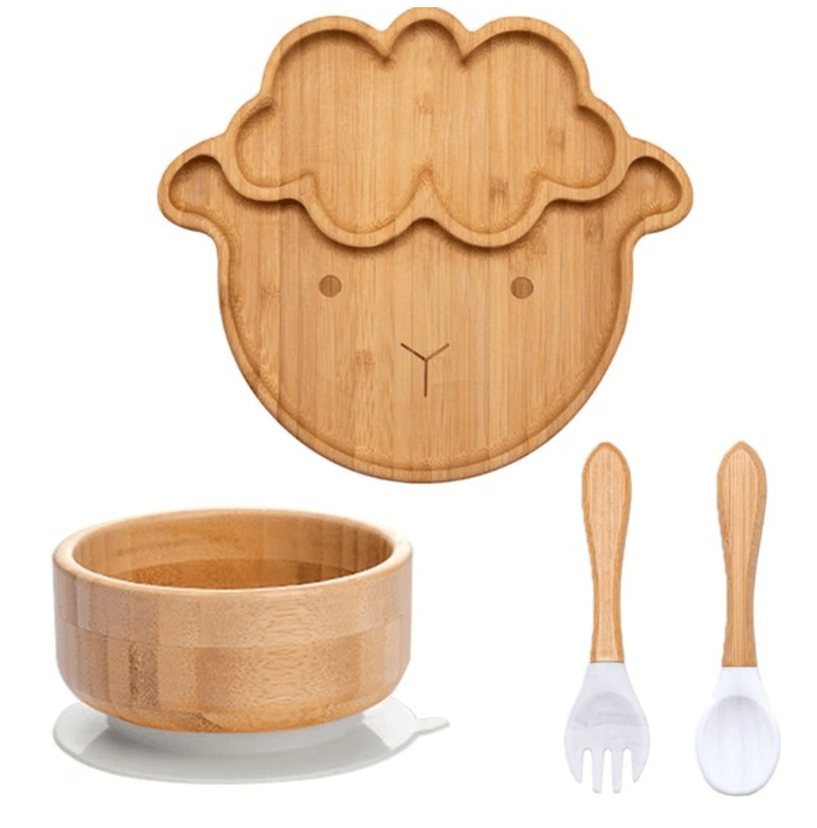 ECO Friendly Bamboo Suction Dinner Set - Nature Baby Store