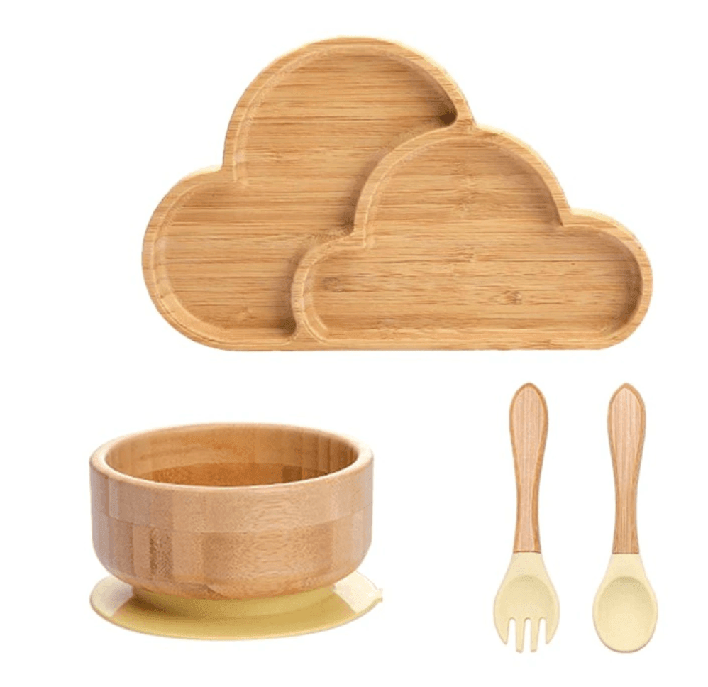 ECO Friendly Bamboo Suction Dinner Set - Nature Baby Store