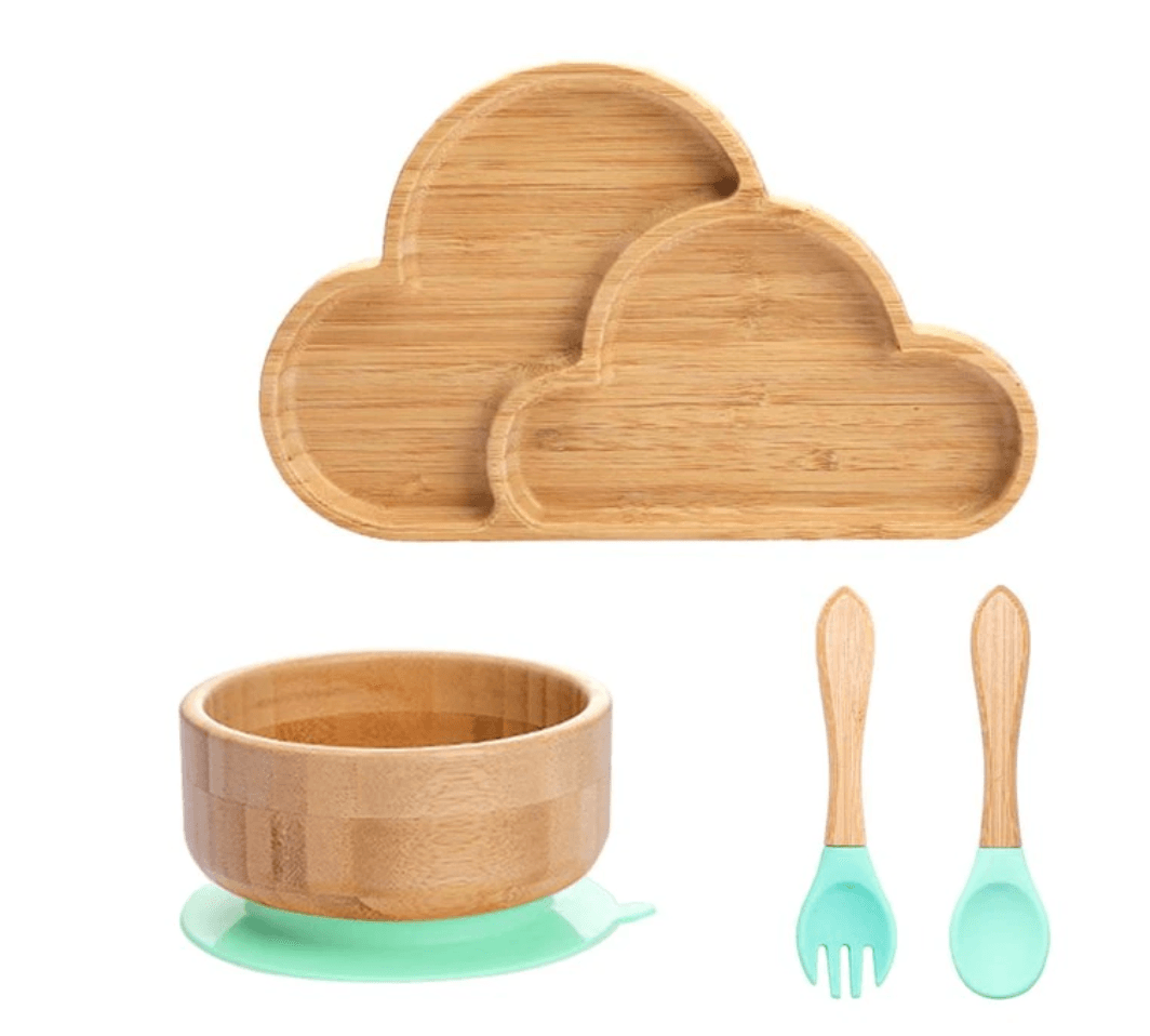 ECO Friendly Bamboo Suction Dinner Set - Nature Baby Store